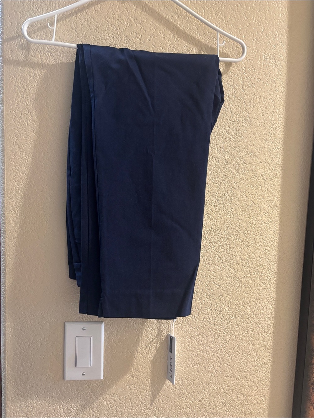 Navy Dress Pants - Classic Straight Leg